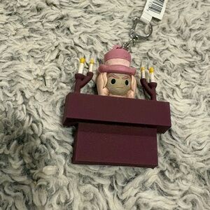 Monogram Disney Haunted Mansion Bag Clip OS‎ Purple  Organist Foam Keychain